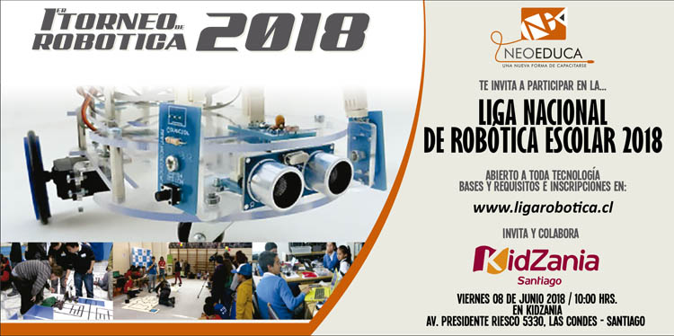 Torneo Robótica junio en KidZania, Santiago