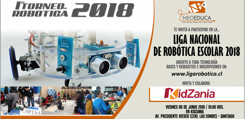Torneo Robótica Diciembre en KidZania, Santiago